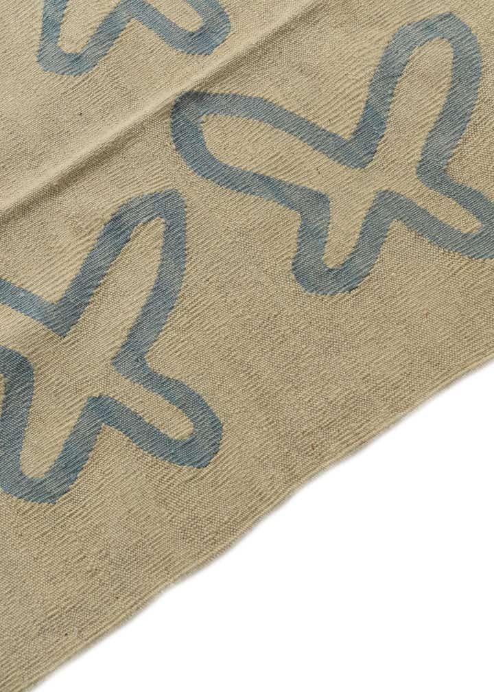 5' 8 x 7' 10 Hand Woven Kilim Modern Wool Rug