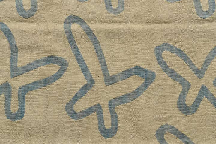 5' 8 x 7' 10 Hand Woven Kilim Modern Wool Rug