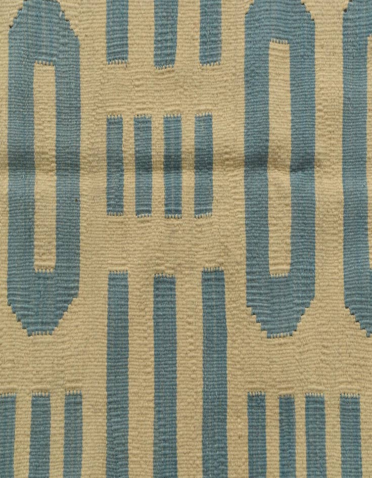 Detail image of 4' 9 x 6' 7  Hand Woven Kilim Modern Wool Rug