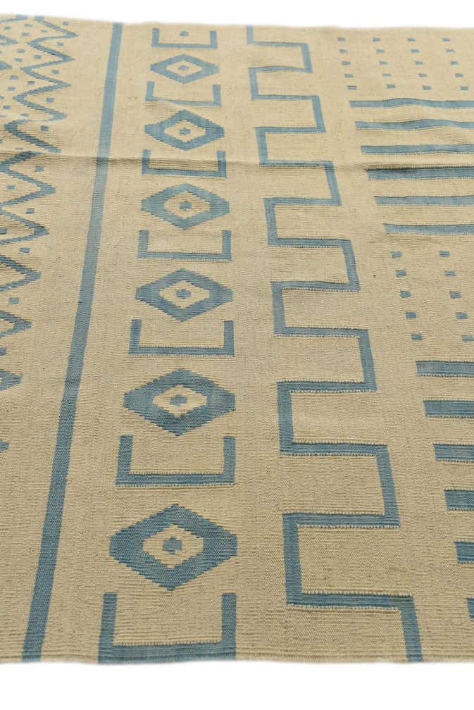 5' 9 x 7' 10 Hand Woven Kilim Modern Wool Rug