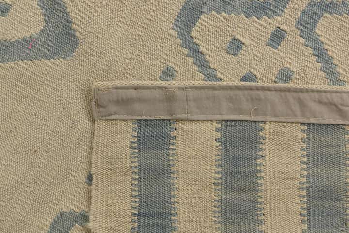 5' 4 x 6' 7 Hand Woven Kilim Modern Wool Rug