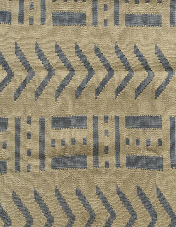 Detail image of 5' 2 x 6' 8  Hand Woven Kilim Modern Wool Rug