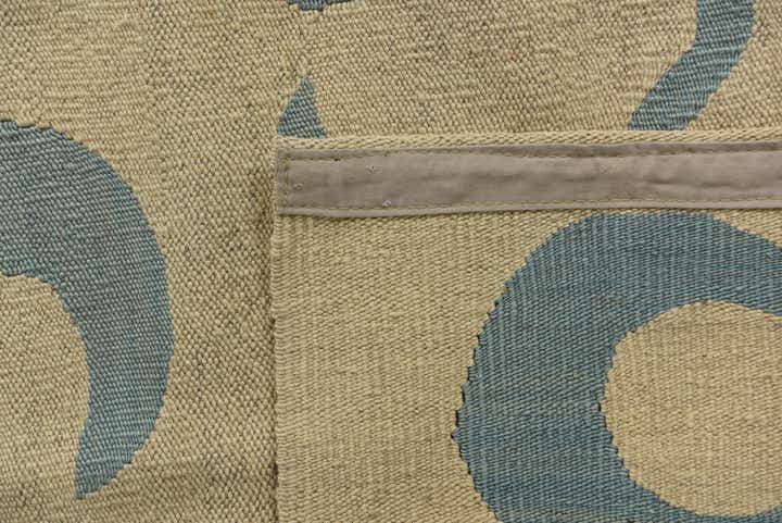 5' 2 x 6' 5 Hand Woven Kilim Modern Wool Rug