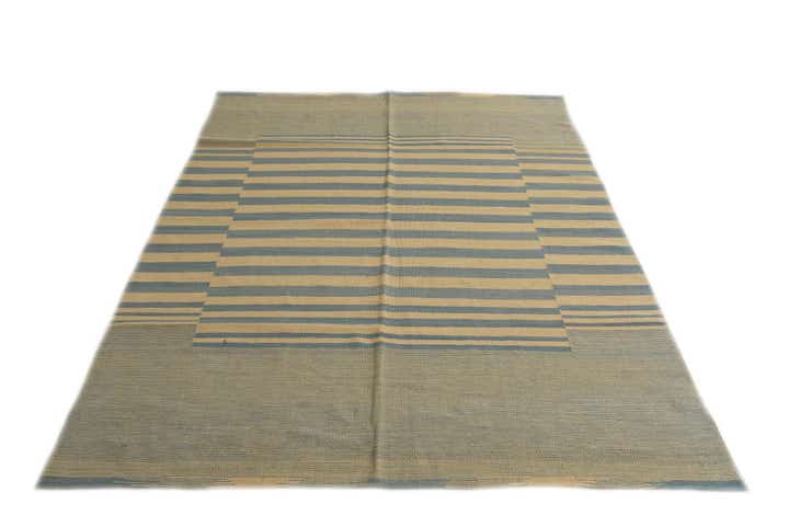 5' 6 x 7' 6 Hand Woven Kilim Modern Wool Rug