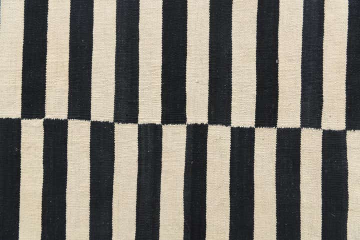 8' 3 x 9' 10 Hand Woven Kilim Modern Wool Rug