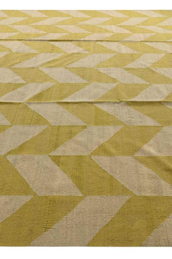 10' 9 x 13' 1 Hand Woven Kilim Modern Wool Rug