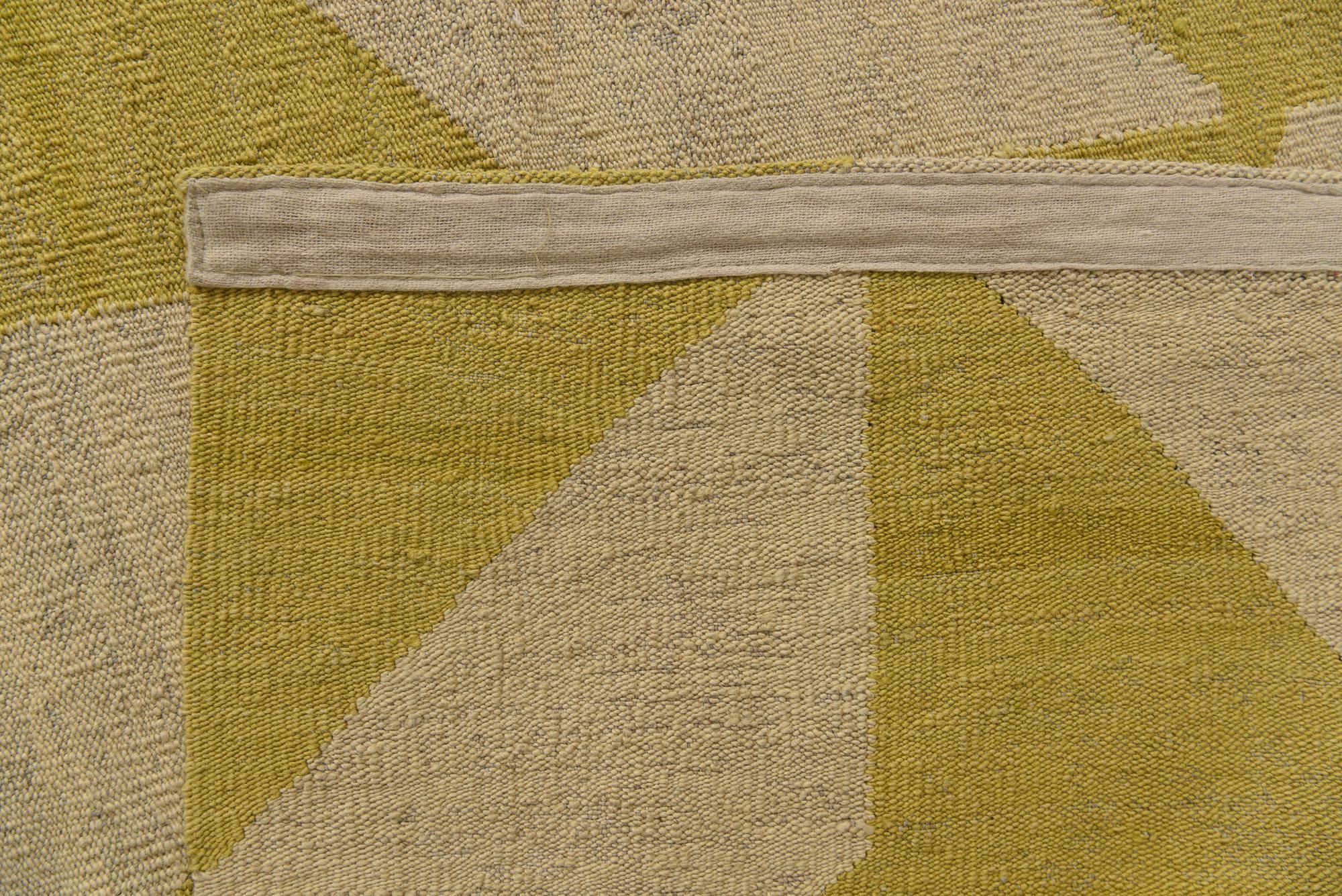 10' 9 x 13' 1 Hand Woven Kilim Modern Wool Rug