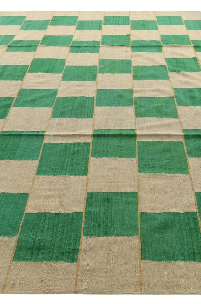 9' 3 x 13' Hand Woven Kilim Modern Wool Rug