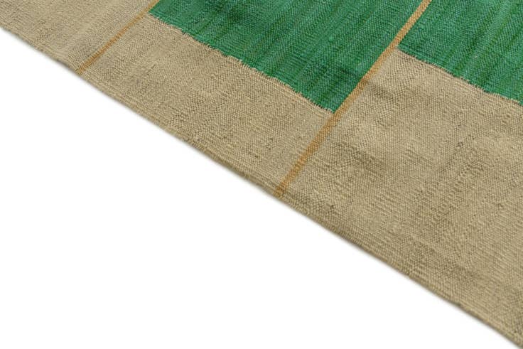 Detail image of 9' 3 x 13' Hand Woven Kilim Modern Wool Rug
