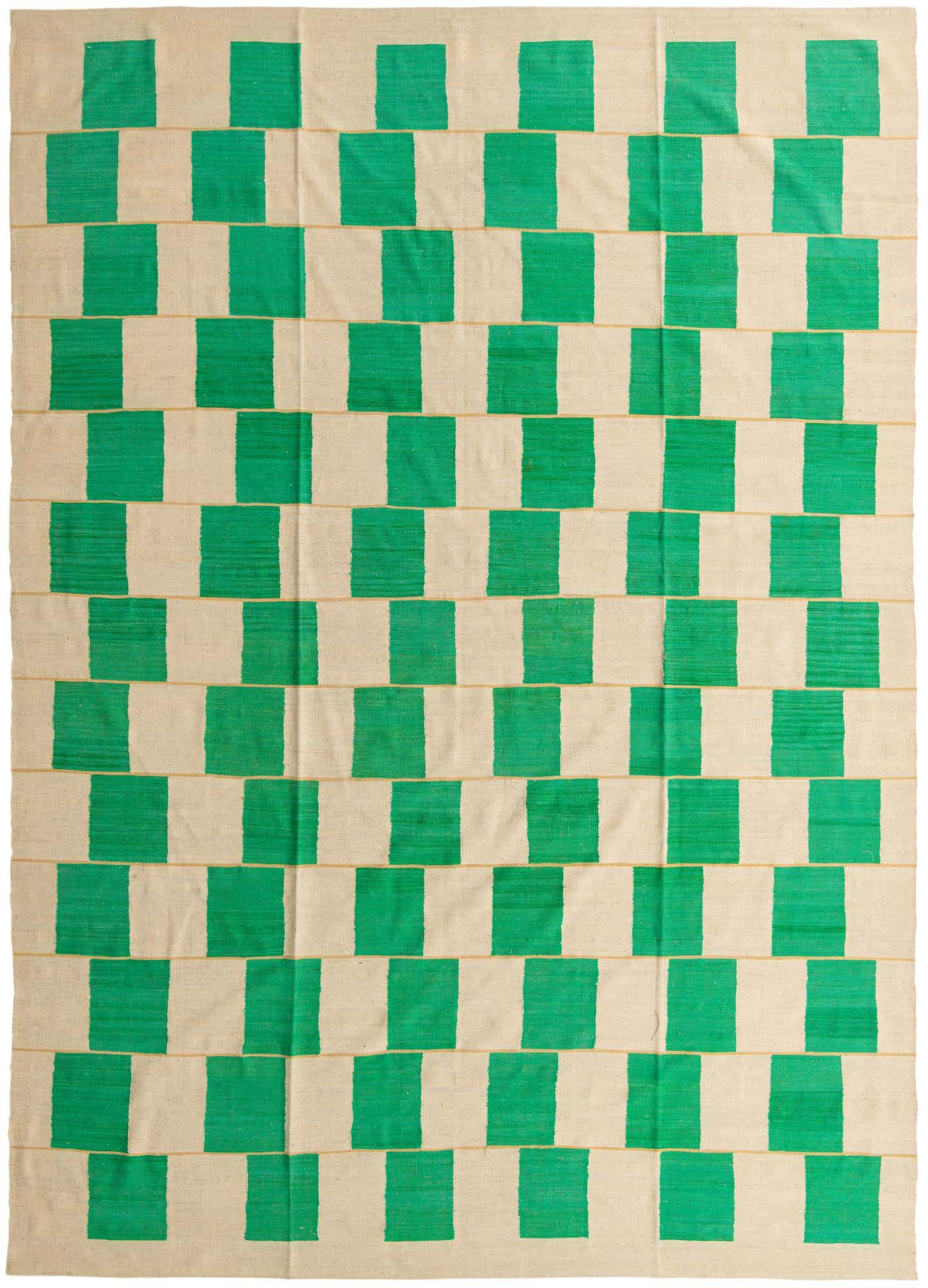 9' 3 x 13' Hand Woven Kilim Modern Wool Rug