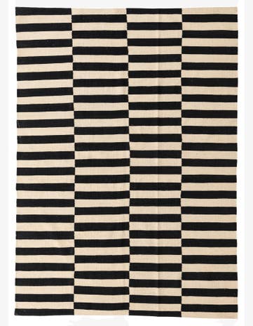 5' 8 x 8' Hand Woven Kilim Modern Wool Rug