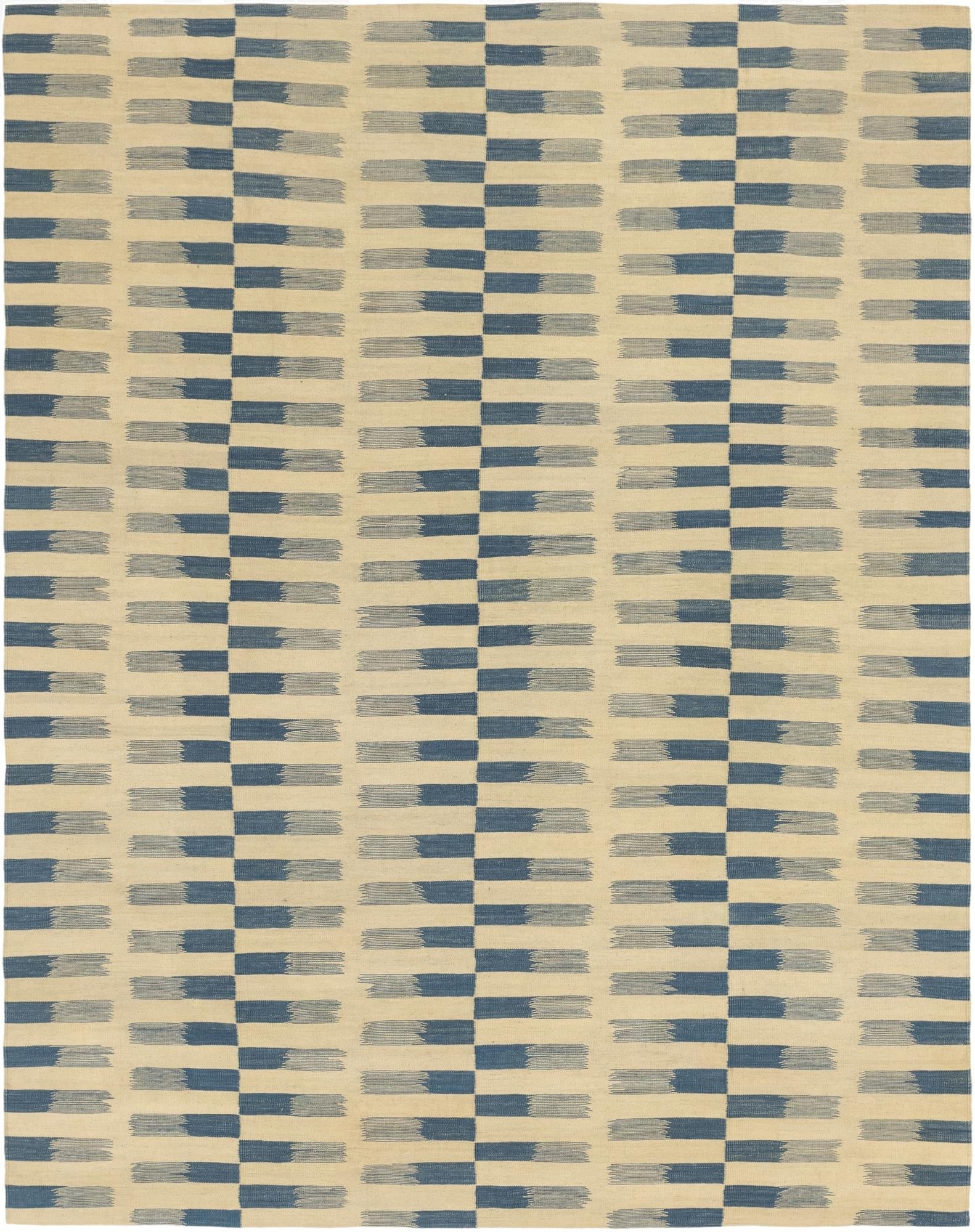 8' 4 x 11'  Hand Woven Kilim Modern Wool Rug