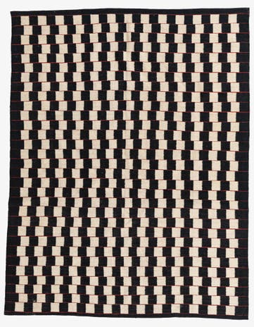 5' 10 x 7' 6 Hand Woven Kilim Modern Wool Rug