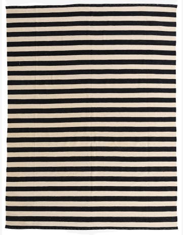 8' 3 x 11' 1 Hand Woven Kilim Modern Wool Rug