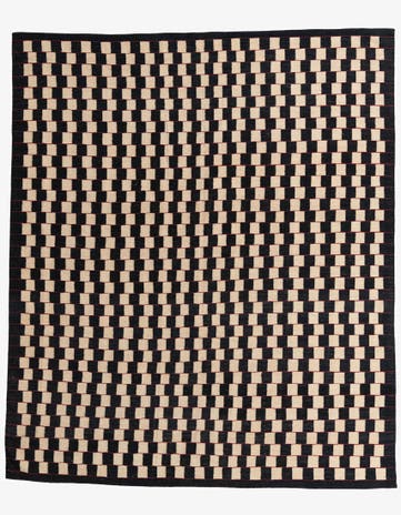 8' 3 x 9' 9 Hand Woven Kilim Modern Wool Rug