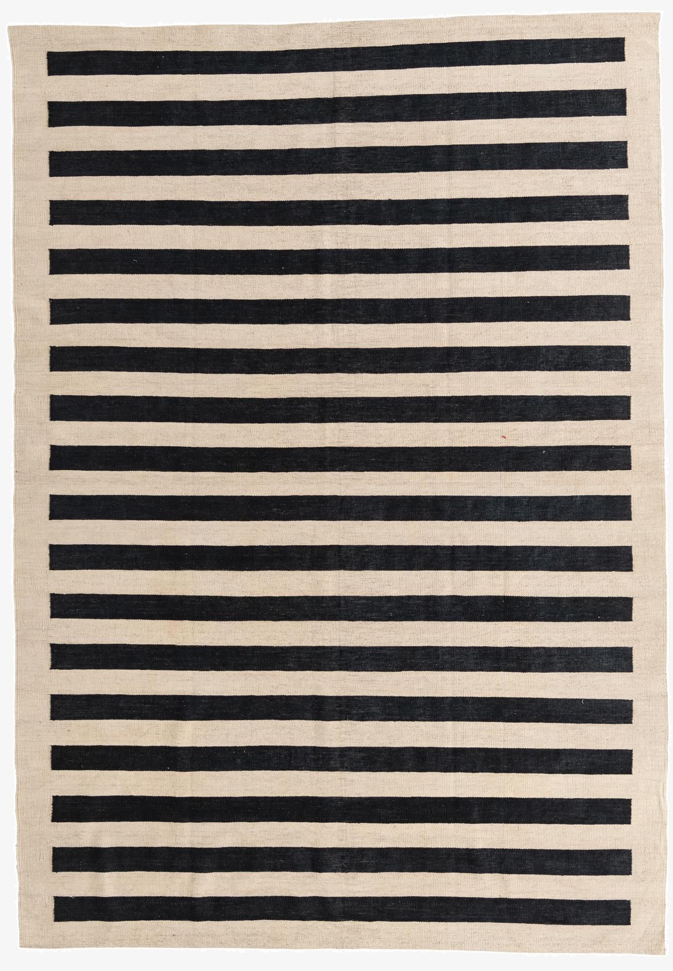 6' 9 x 9' 7  Hand Woven Kilim Modern Wool Rug