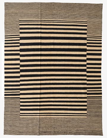 5' 8 x 7' 9 Hand Woven Kilim Modern Wool Rug