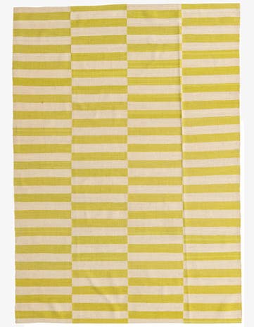 5' 8 x 7' 10 Hand Woven Kilim Modern Wool Rug