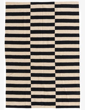 4' 2 x 6' Hand Woven Kilim Modern Wool Rug