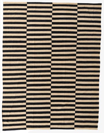 8' 5 x 11' 2 Hand Woven Kilim Modern Wool Rug