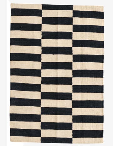 2' 8 x 4' Hand Woven Kilim Modern Wool Rug