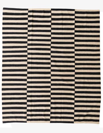 8' 5 x 9' 9 Hand Woven Kilim Modern Wool Rug