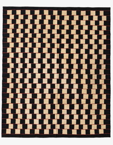 5' 2 x 6' Hand Woven Kilim Modern Wool Rug
