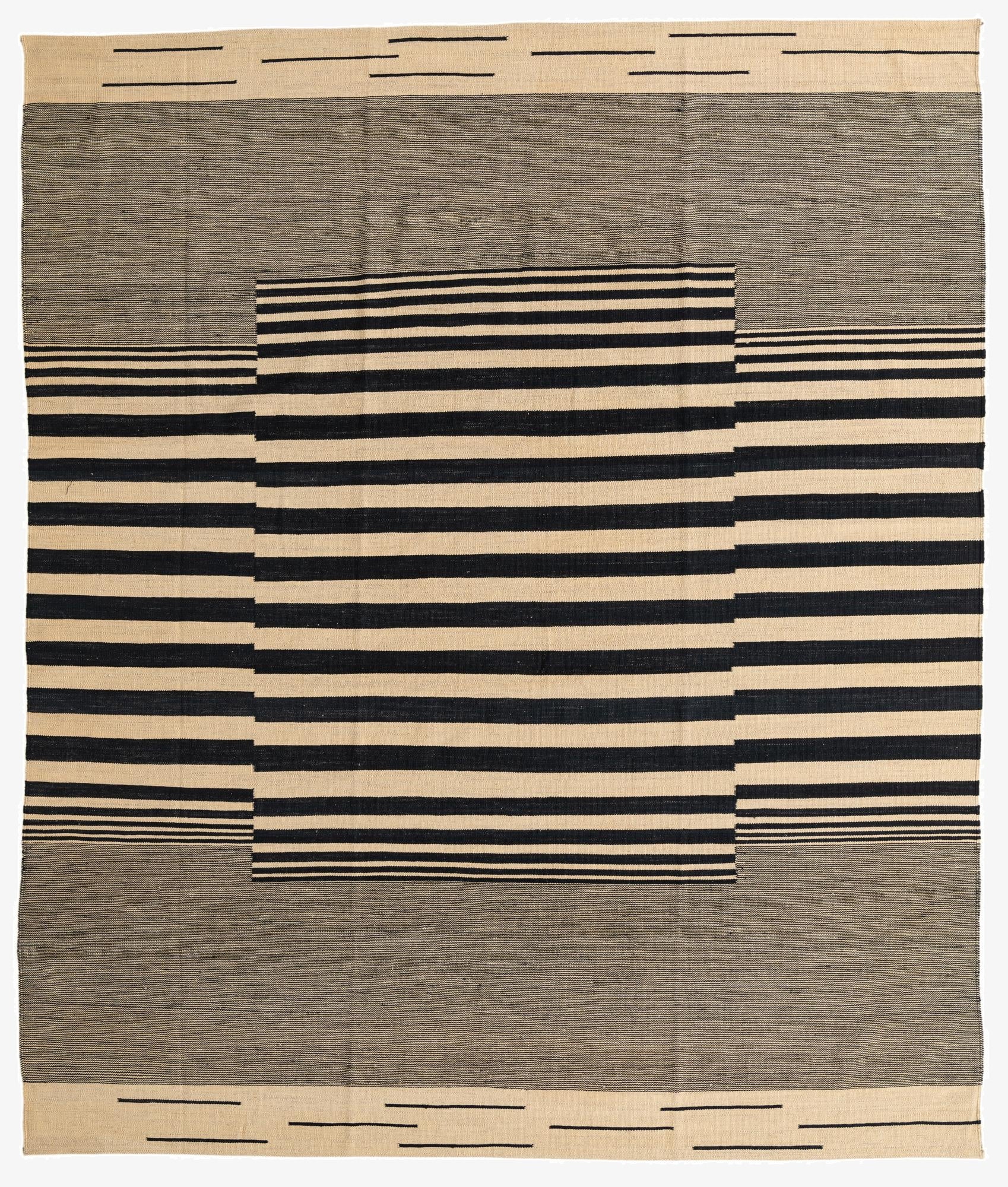 8' 2 x 9' 9  Hand Woven Kilim Modern Wool Rug