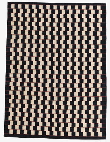 5' 8 x 7' 8 Hand Woven Kilim Modern Wool Rug