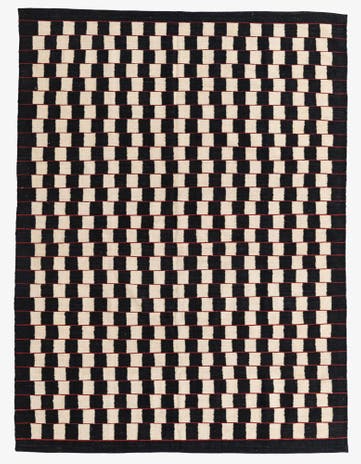 5' 9 x 7' 8 Hand Woven Kilim Modern Wool Rug