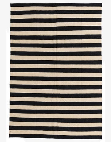 5' 6 x 8' 1 Hand Woven Kilim Modern Wool Rug