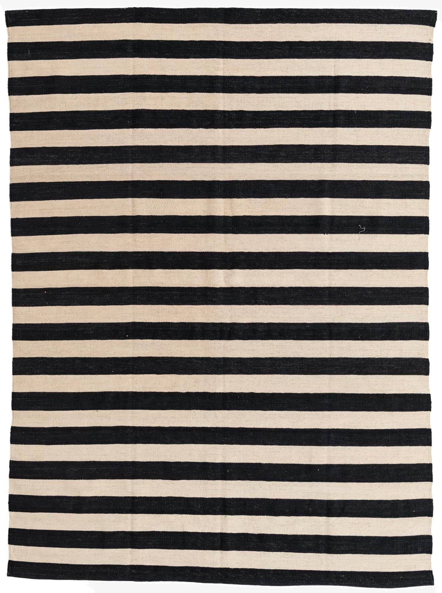 5' 8 x 7' 10  Hand Woven Kilim Modern Wool Rug