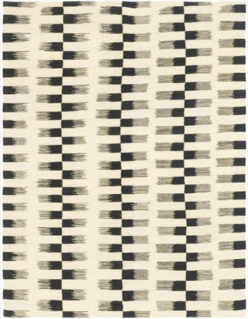 6' x 7' 9 Hand Woven Kilim Modern Wool Rug