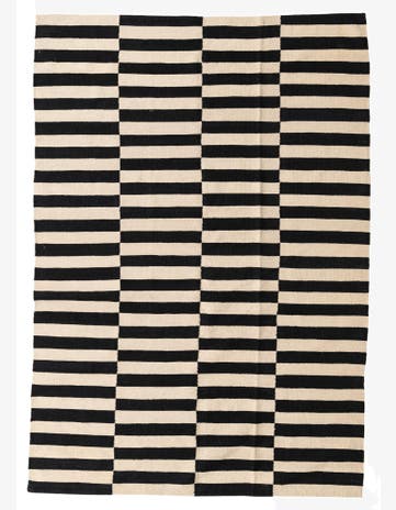 5' 6 x 7' 10 Hand Woven Kilim Modern Wool Rug