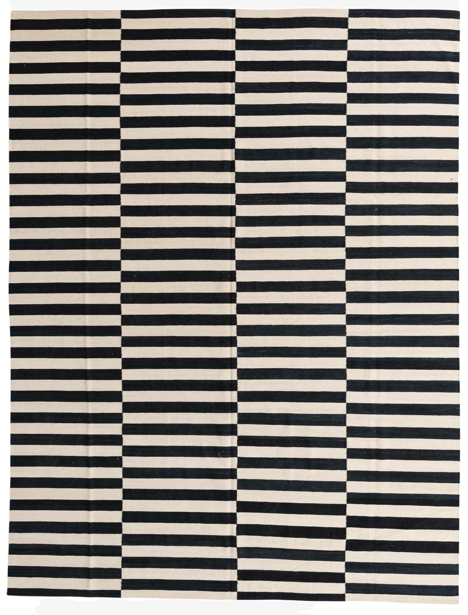 8' 6 x 11' 2  Hand Woven Kilim Modern Wool Rug