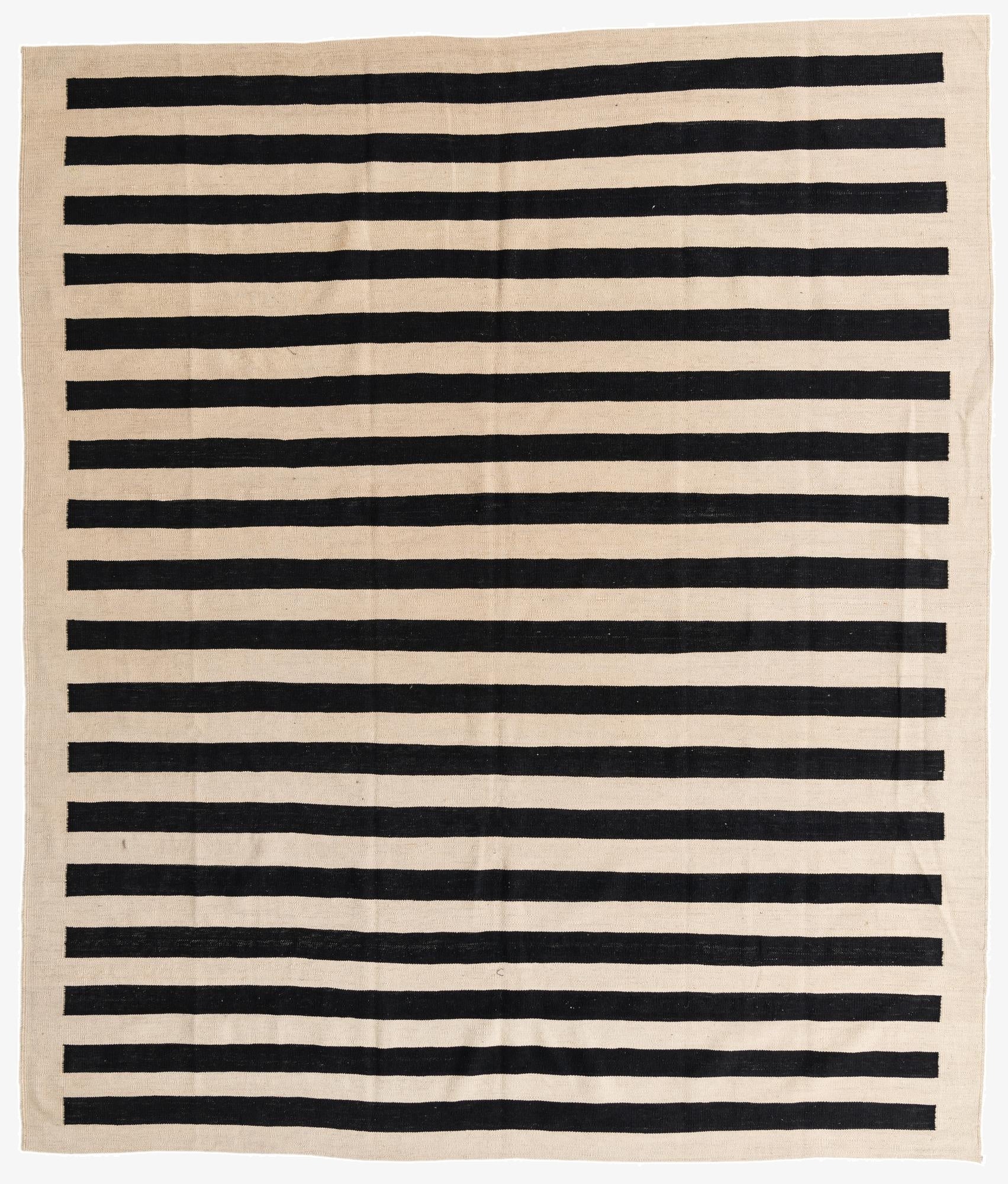 8' 4 x 9' 8  Hand Woven Kilim Modern Wool Rug