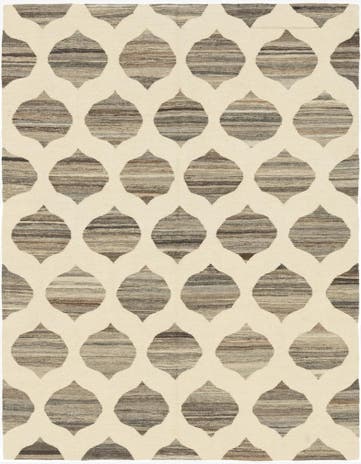 5' x 6' 6 Hand Woven Kilim Modern Wool Rug