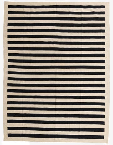 8' 3 x 11' Hand Woven Kilim Modern Wool Rug