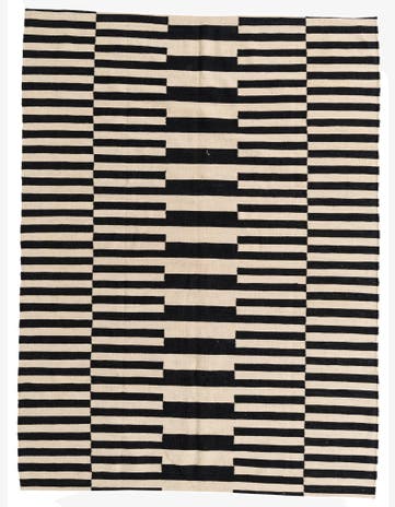 5' 8 x 7' 7 Hand Woven Kilim Modern Wool Rug