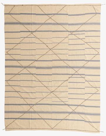 9' 7 x 12' 9 Hand Woven Kilim Modern Wool Rug