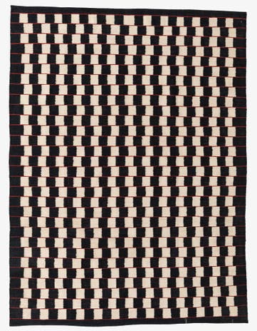 5' 9 x 7' 8 Hand Woven Kilim Modern Wool Rug