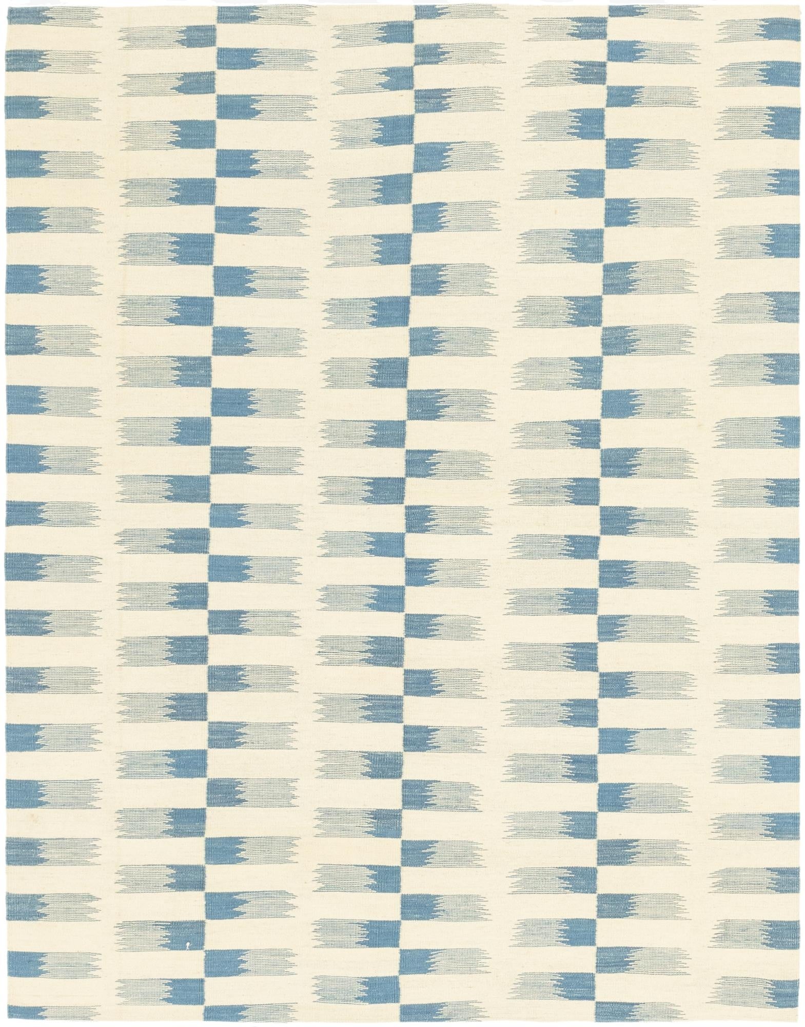 6' x 7' 9  Hand Woven Kilim Modern Wool Rug