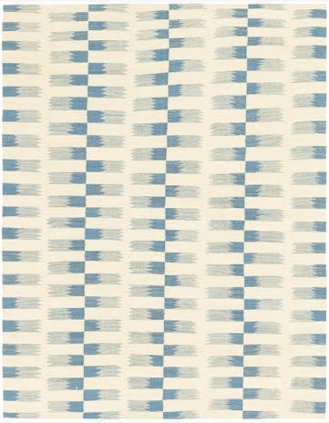 6' x 7' 9 Hand Woven Kilim Modern Wool Rug