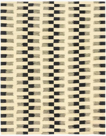 6' 2 x 7' 10 Hand Woven Kilim Modern Wool Rug