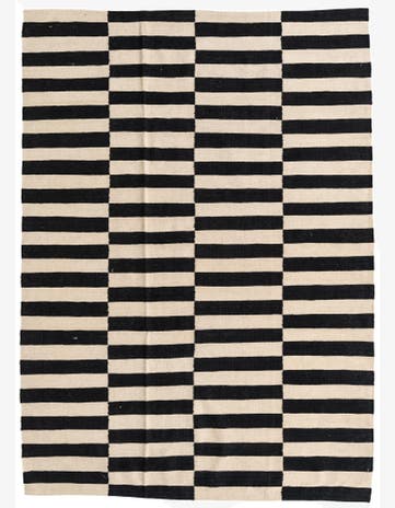 5' 8 x 7' 10 Hand Woven Kilim Modern Wool Rug