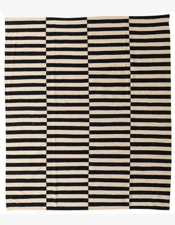 8' 3 x 9' 8 Hand Woven Kilim Modern Wool Rug