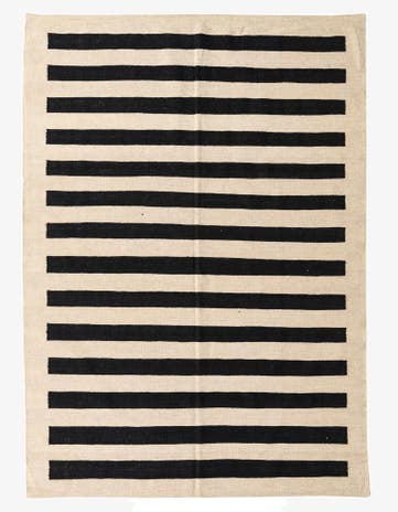 5' 7 x 7' 10 Hand Woven Kilim Modern Wool Rug