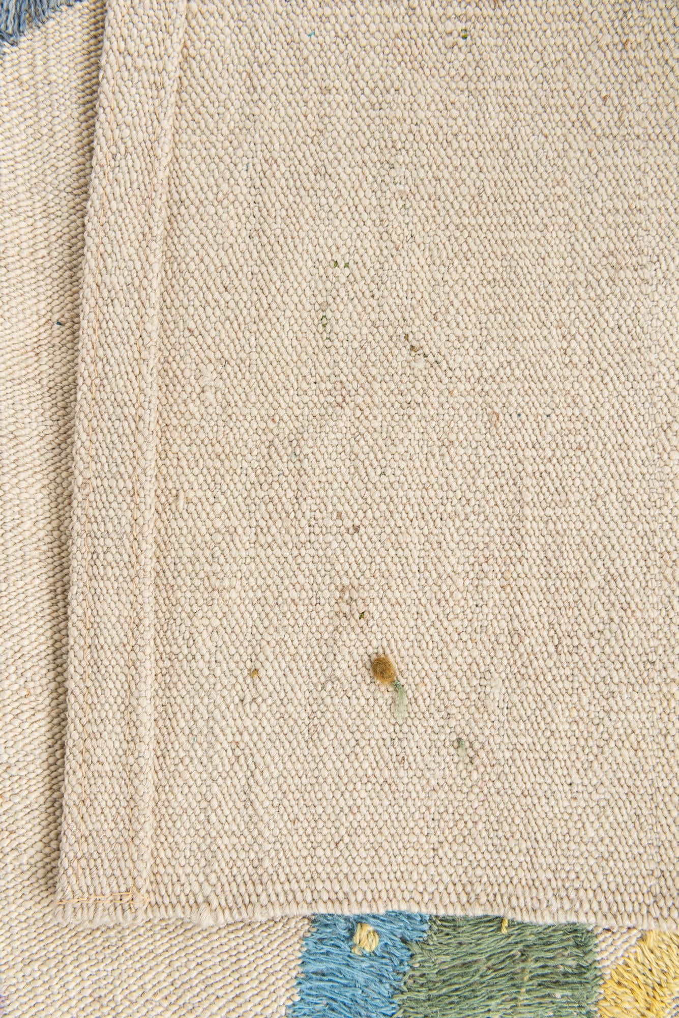 4' 2 x 5' 6 Hand Woven Kilim Suzani Wool Rug