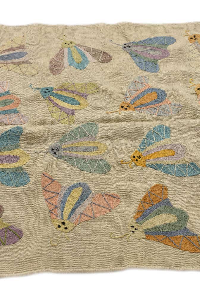 3' x 4' 8 Hand Woven Kilim Suzani Wool Rug