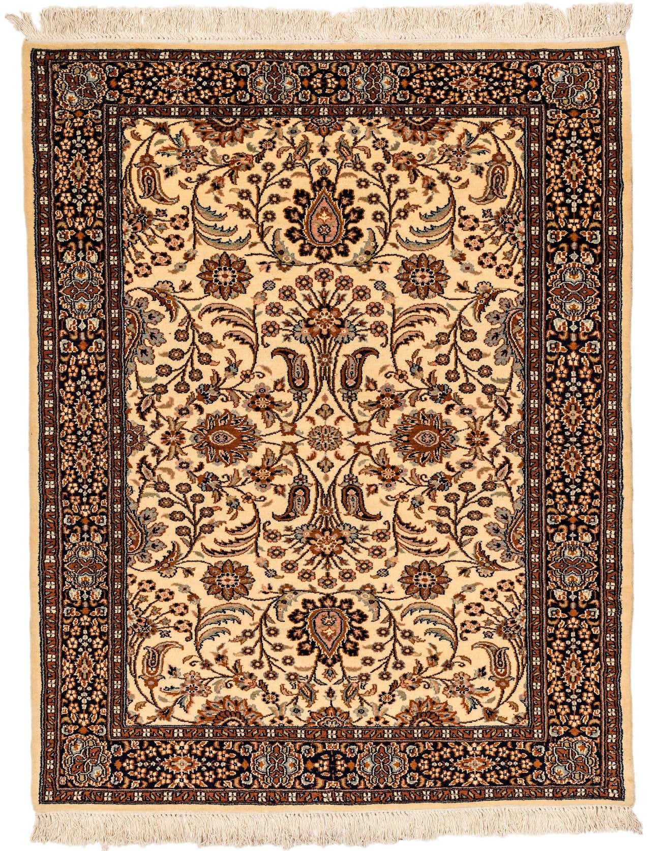4' 2 x 6' 2 Hand Knotted Lahour Oriental Wool Rug
